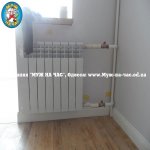 установка радиаторов