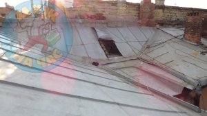 Базарная 48 Ремонт фасади, арки, замена крыши