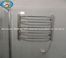 установка полотенцесушителя водного