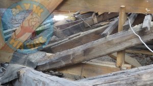 Базарная 48 Ремонт фасади, арки, замена крыши